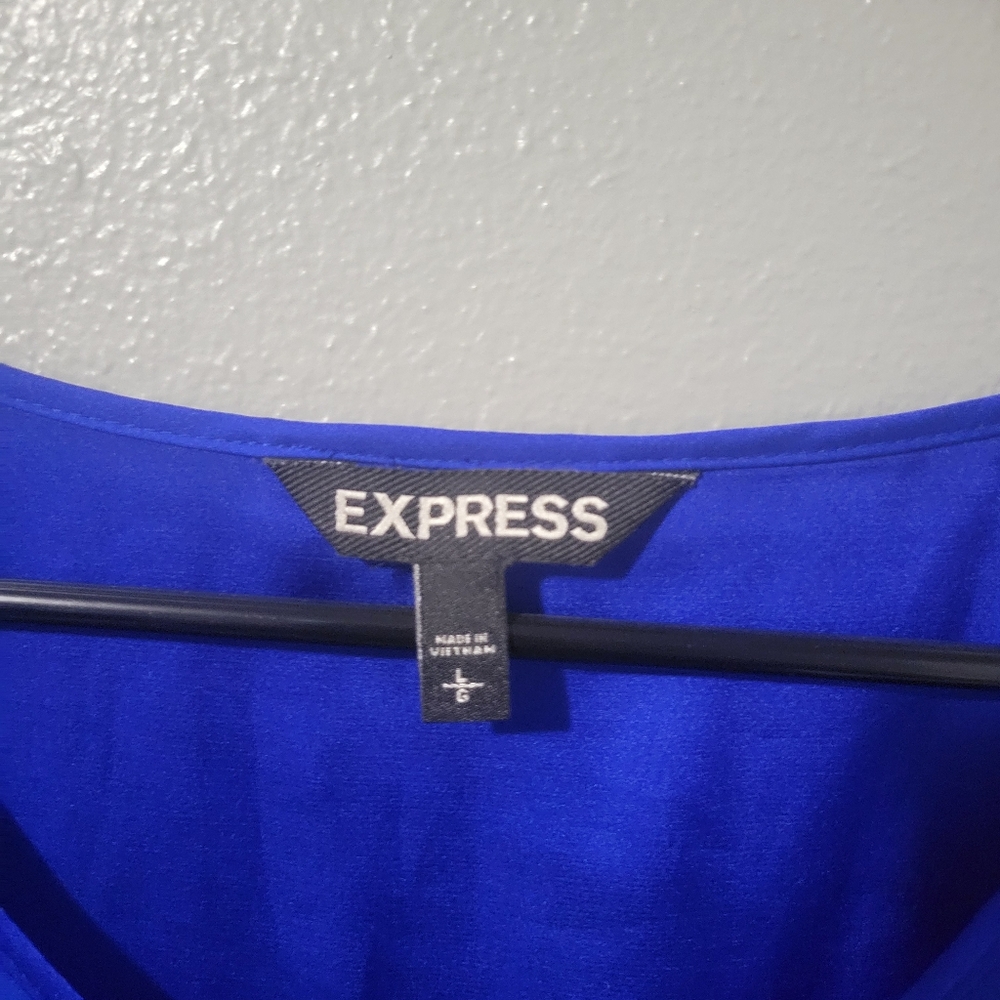 Express Royal Blue Top